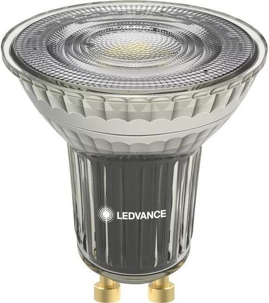 Лампа LEDVANCE GU10 8Вт 3000K 750Лм MR16 димується