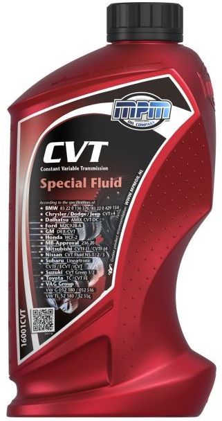Олива трансмісійна MPM Special 10W CVT 1л (16001CVT)