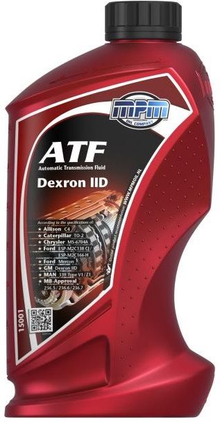 Олива трансмісійна MPM 10W ATF Dexron II D 1л (15001)