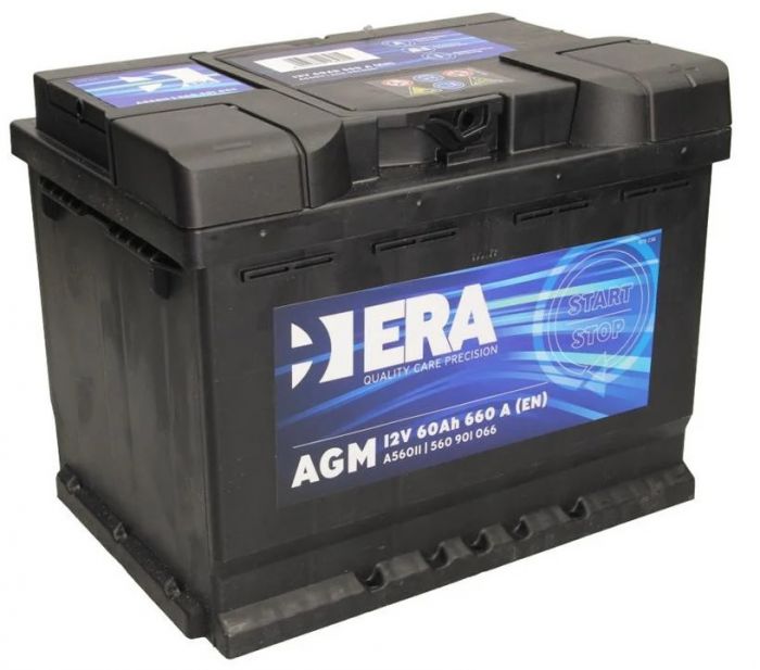 Акумулятор Era AGM 12В 60Аг 660А R+ (A56011)