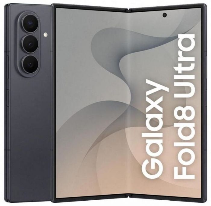 Смартфон Samsung Galaxy Fold 8 Ultra 5G (F976) 8"/6.5" 12/512ГБ, 1SIM, 5000мА•год, графітовий
