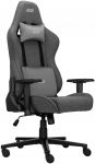Крісло 2E GAMING BUSHIDO Lite, тканина, 2D-Armrests, сірий темний