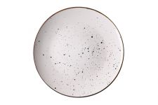 Тарілка обідня ARDESTO Bagheria Bright white, 26см, кераміка, білий