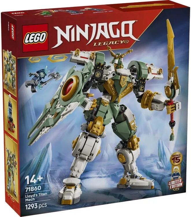 Конструктор LEGO Ninjago Робот-титан Ллойда до 15-річчя