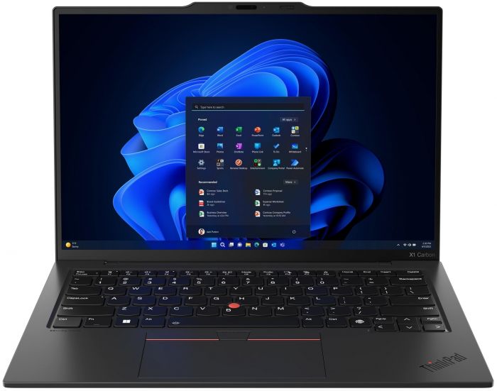 Ноутбук Lenovo ThinkPad X1 Carbon-12 14" WUXGA IPS AG, Intel U7-155U, 32GB, F1TB, UMA, Win11P, чорний