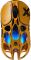 Миша GravaStar Mercury X, BT/WL/USB-A, RGB, Battle-Worn Yellow