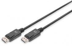 Кабель DIGITUS DisplayPort Full HD, M/M, 10м, чорний