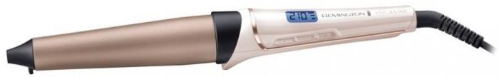 Плойка Remington ProLuxe, конусна, 54Вт, темп.режимів-11, D-25-38mm, 120-210С, дисплей, кераміка, рожево- золотий