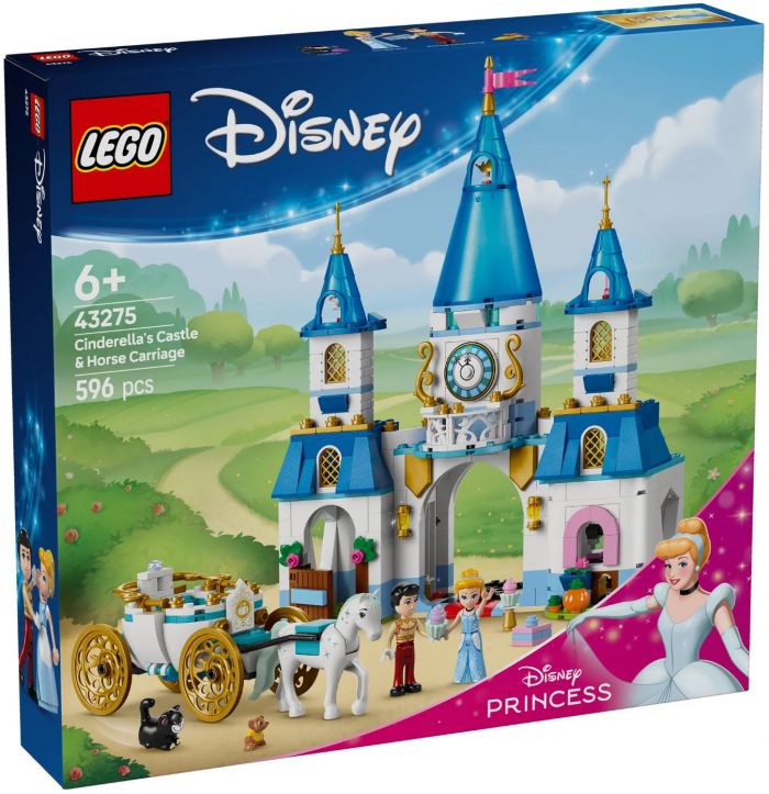 Конструктор LEGO Disney Princess Замок Попелюшки й карета