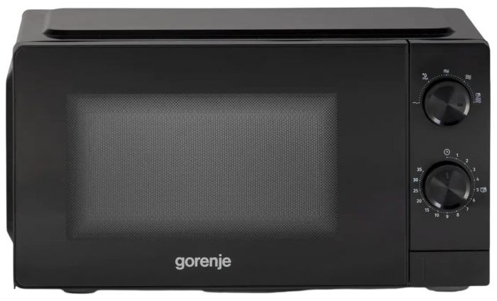Мікрохвильова піч Gorenje, 20л, мех. керув., 700Вт, чорний