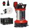 Насос дренажний Einhell Flutset GE-DP 7535 N LL ECO 750Вт, 18500л/год, вис. 9м, глиб. 7м, нержавіюча сталь, 5.7кг