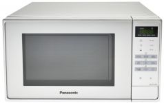 Мікрохвильова піч Panasonic, 20л, електр.управл., 800Вт, дисплей, сріблястий