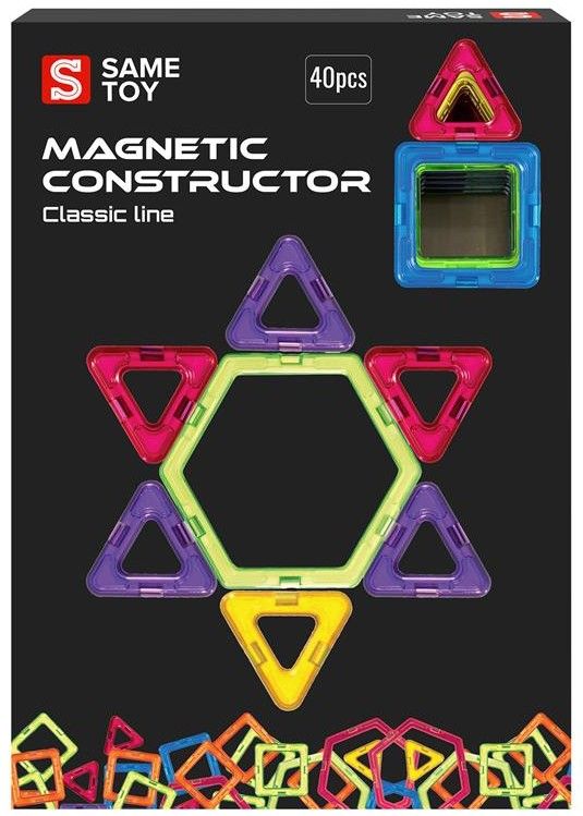 Магнітний конструктор Same toy Classic line 40ел