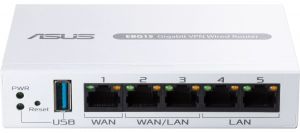 Маршрутизатор ASUS ExpertWiFi EBG15 2xGE LAN  1xGE WAN, 2xGE WAN/LAN, USB 3.2, BT