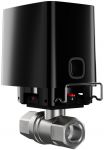 Розумний кульовий кран Ajax WaterStop 1/2" Jeweler, бездротовий, чорний