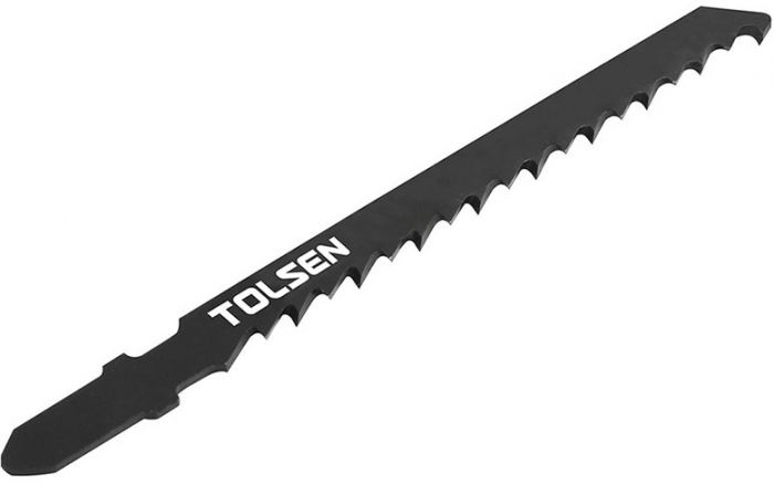 Полотно пиляльне для електролобзика Tolsen  по дереву, набір 5шт, Т144D, 6TPI, 100мм