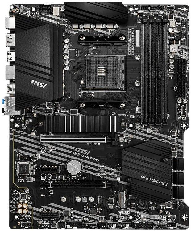 Материнcька плата MSI B550-A PRO sAM4 B550 4xDDR4 HDMI DP ATX