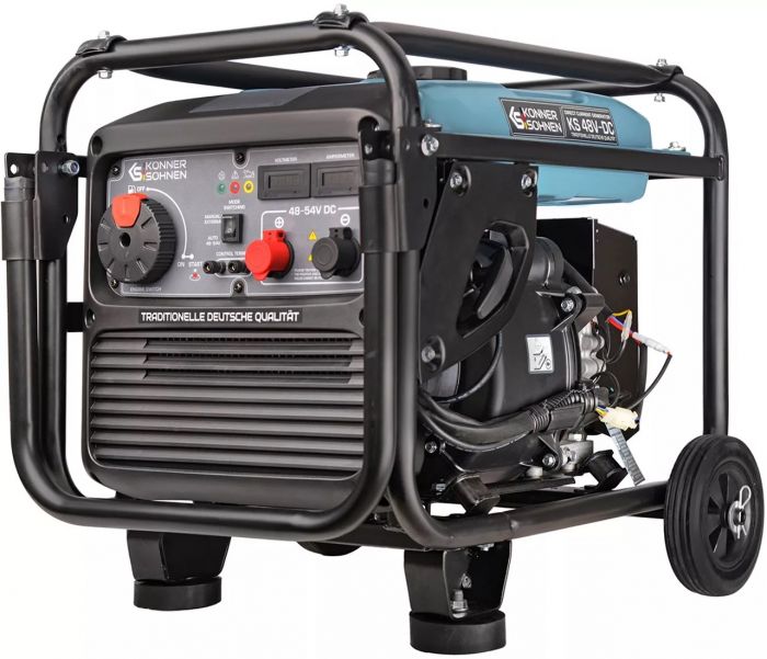 Генератор постійного струму бензиновий Konner&Sohnen KS 48V-DC, 48-54B, 70А, електростартер, 36.5кг
