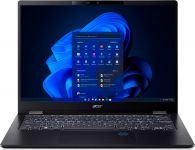 Ноутбук Acer TravelMate TMP614-54 14" 2.8K IPS, Intel U7-256V, 16GB, F512GB, UMA, Win11P, чорний