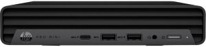 Комп'ютер персональний неттоп HP Pro 400-G9 Mini, Intel i3-13100T, 8GB, F512GB, UMA, WiFi, кл+м, 3р, DOS