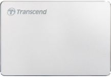 Портативний жорсткий диск Transcend 2TB USB 3.1 Type-C StoreJet 25C3S Срібний