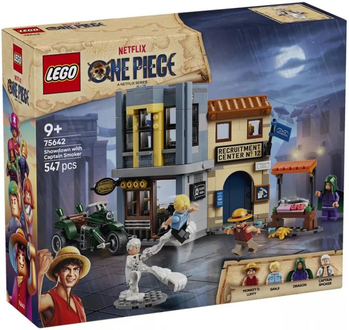 Конструктор LEGO ONE PIECE Сутичка з капітаном Смокером