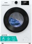 Пральна машина Gorenje фронтальна, 6кг, 1000, A++, 42см, чорний люк, дисплей, пар, інвертор, білий