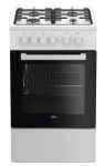 Плита Beko комбінована, 60л, 50x60см, білий