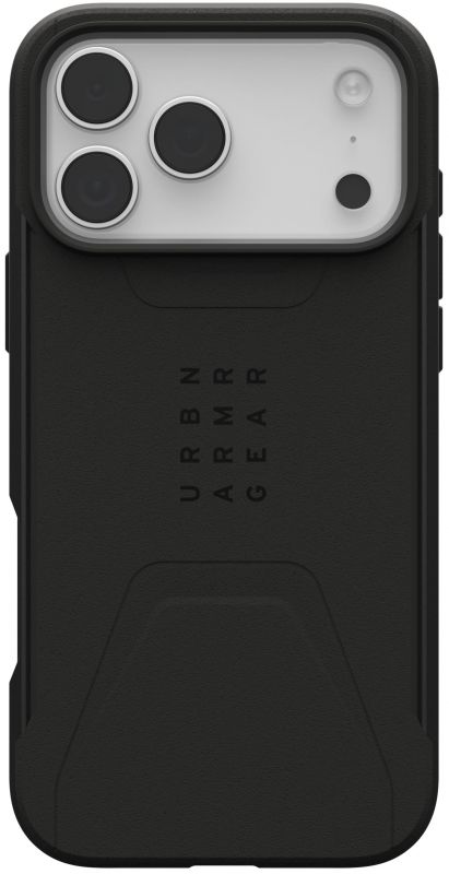 Чохол UAG для iPhone 18/17 Pro Max, Civilian MagSafe, Black