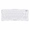 Клавіатура механічна GravaStar Mercury K1 80keys, GravaStar x Kailh Cheery Pink, EN, BT/WL/USB, Opaline White