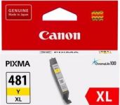 Картридж струменевий  Canon CLI-481 XL PIXMA TS6140/8140/9140/TR7540/8540/TS6240/9540/8240/704/8340/6340 Yellow