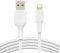 Кабель Belkin USB-A > Lightning заряджання/синхронізації 12Вт, 2м, PVC, білий