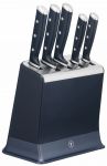 Набір ножів Tefal Ever Sharp Pro, 6 предметів, нержавіюча сталь, бакеліт, чорний