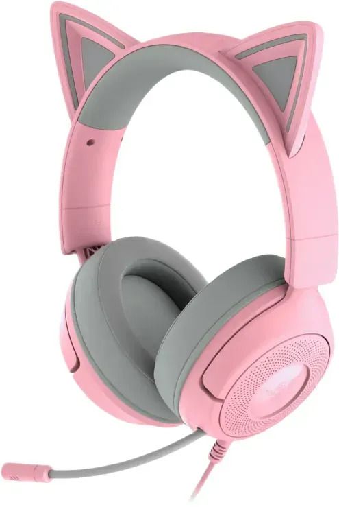 Гарнітура Razer Kraken Kitty V3 X, mini-jack, 1.3м, quartz