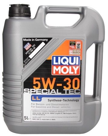 Олива моторна Liqui Moly Special Tec LL 5W-30 5л (LIM2448) (8055/2448)