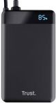 Акумулятор портативний літій-іонний power bank Trust Fiera, 10000мА·год, 2хUSB-C, 20W, PD/QC 3.0, чорний