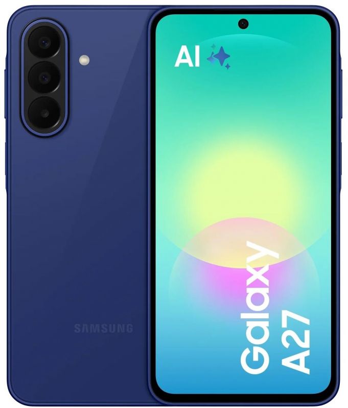 Смартфон Samsung Galaxy A27 5G (A276) 6.7" 8/256ГБ, 2SIM, 5000мА•год, синій
