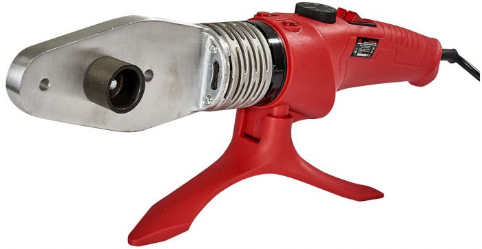 Паяльник для пластикових труб Vitals LP 6150CC dual 750/1500Вт 0-300°C насадки 20; 25; 32; 40; 50; 63мм кейс
