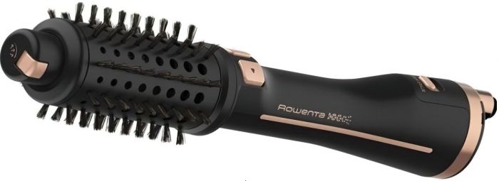 Фен-щітка Rowenta Ultimate Experience, 750Вт, 1 режими, іоніз-я, оберт.насадок, кераміка, чорний