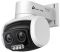 IP-Камера TP-LINK VIGI C540-V, PoE, 4Мп, 2,8-12мм, H265+, IP66, Dome, кольорове нічне бачення, подвійний об'єктив, зовнішня