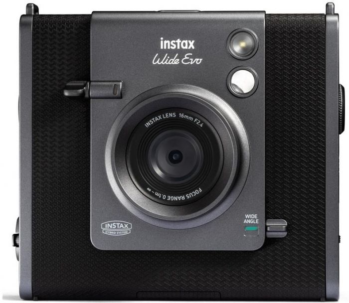 Фотокамера миттєвого друку Fujifilm Instax Wide Evo Black