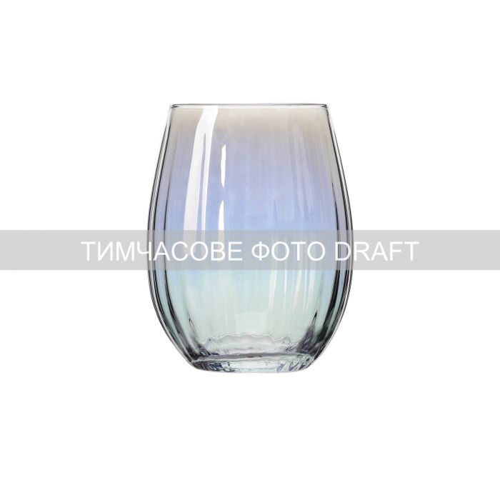 Набір склянок низьких Ardesto Black Mars Zenith 590мл, 2шт, скло, прозорий Набір склянок низьких Ardesto Black Mars Zenith 590мл, 2шт, скло, прозорий