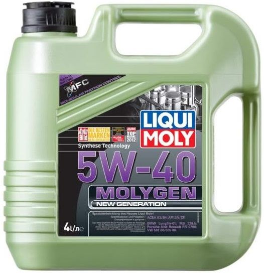 Олива моторна Liqui Moly Molygen New Generation 5W-40 4л (9054/8578)