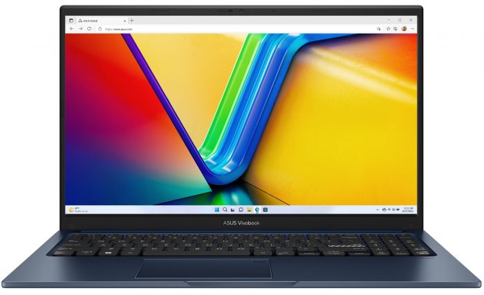 Ноутбук ASUS Vivobook 15 X1504VA-BQ1747 15.6" FHD IPS, Intel i5-1334U, 16GB, F512GB, UMA, NoOS, Блакитний