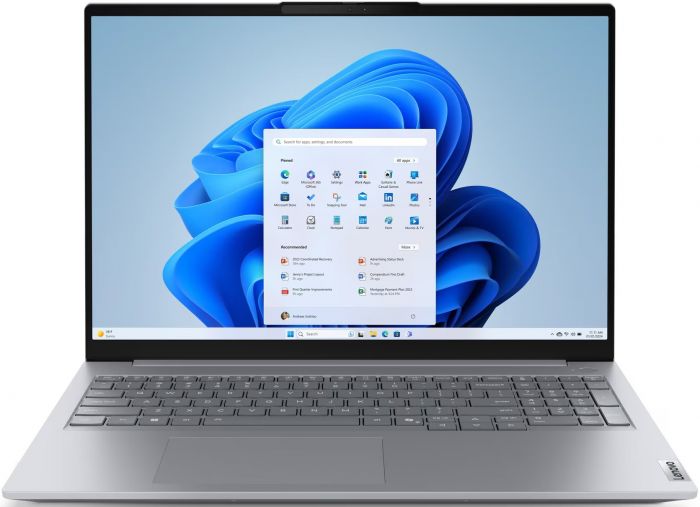 Ноутбук Lenovo ThinkBook 16-G8 16" WUXGA IPS AG, Intel U7-255H, 16GB, F512GB, UMA, Win11P, сірий
