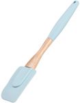 Лопатка ARDESTO Tasty Baking, 26.7см, силікон, дерево, блакитний