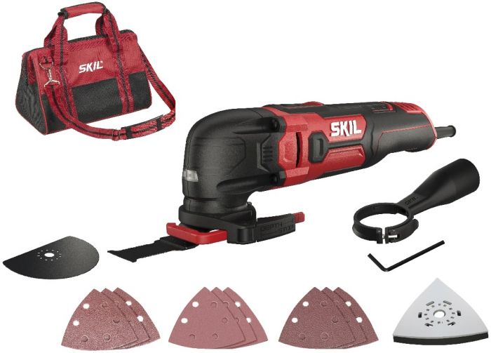 Багатофункціональний інструмент реноватор SKIL 1491 DB 11000-20000об·хв кут коливань 1.4° 1.1к приладдя сумка