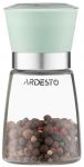 Млинок для солі та перцю ARDESTO Gemini, 180мл, скло, пластик, прозорий, зелений