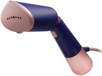 Відпарювач Philips компактний Series 5000, 1400Вт, 120мл, паровий удар -24гр, складана ручка, чохол-рукавичка, килимок, пластик, синій