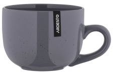 Чашка ARDESTO Bagheria Grey, 480мл, кераміка, сірий